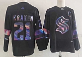 Seattle Kraken 21 Kraken Black Adidas Jersey,baseball caps,new era cap wholesale,wholesale hats